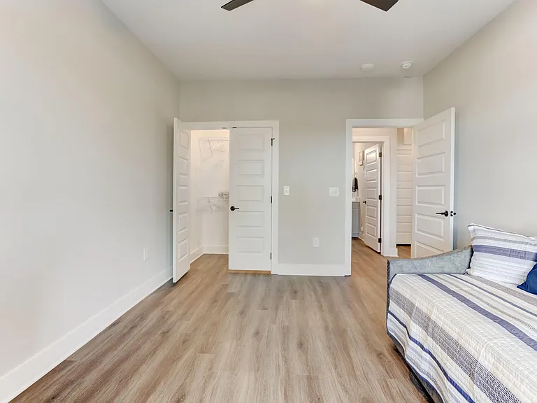 Third bedroom with walk-in closet