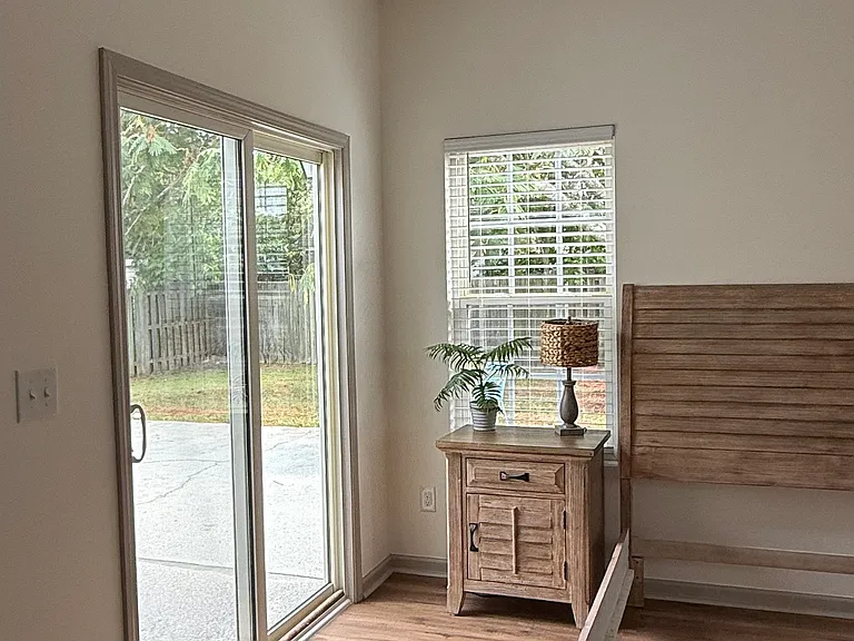 private patio access