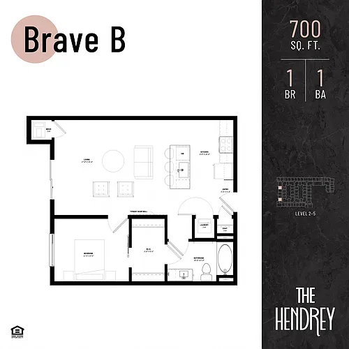 Floor plan Brave B