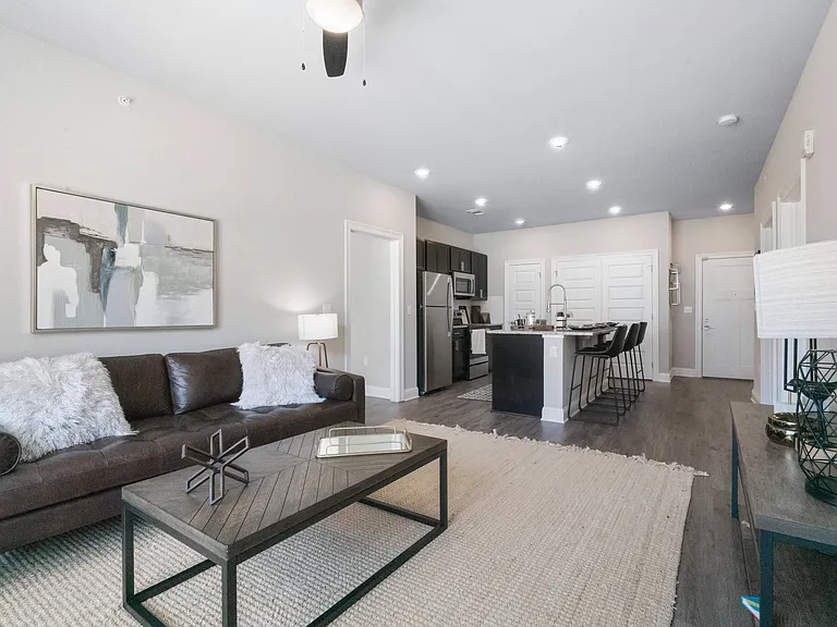 Sweetwater Model Apartment Living Room