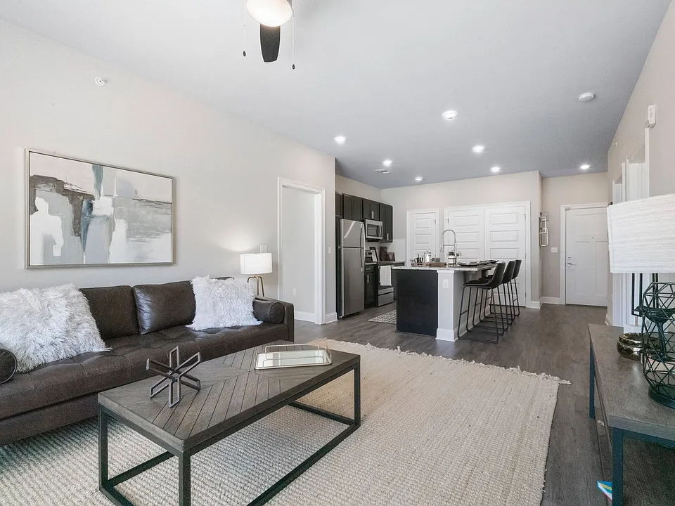 Sweetwater Model Apartment Living Room