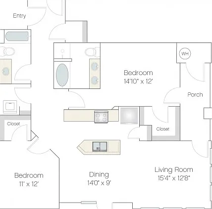 B2 Floorplan B2 Floorplan