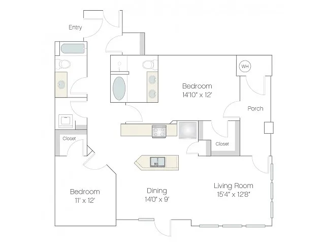 Floor plan B2.R