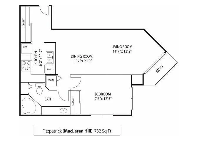 Floor plan Fitzpatrick