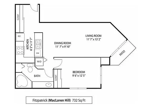 Floor plan Fitzpatrick