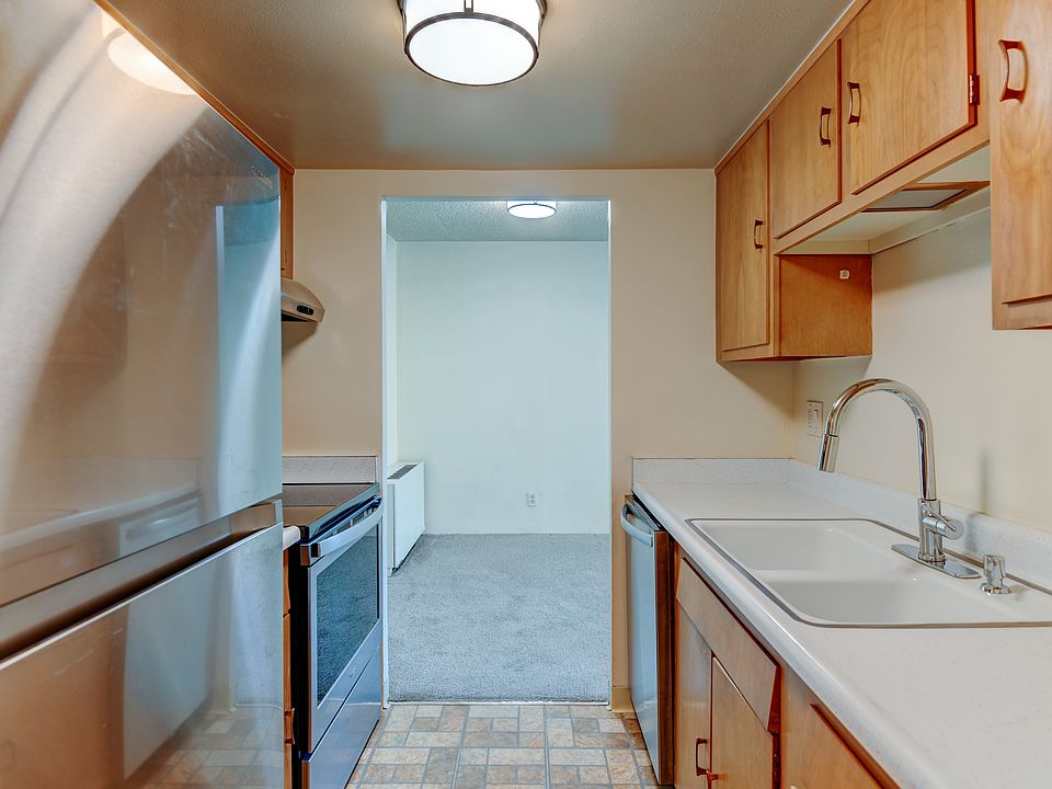 Kitchen from Fridge toward Dining Area