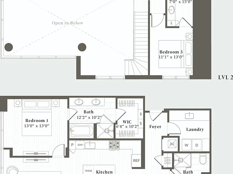 C3L floor plan Parkside Residences