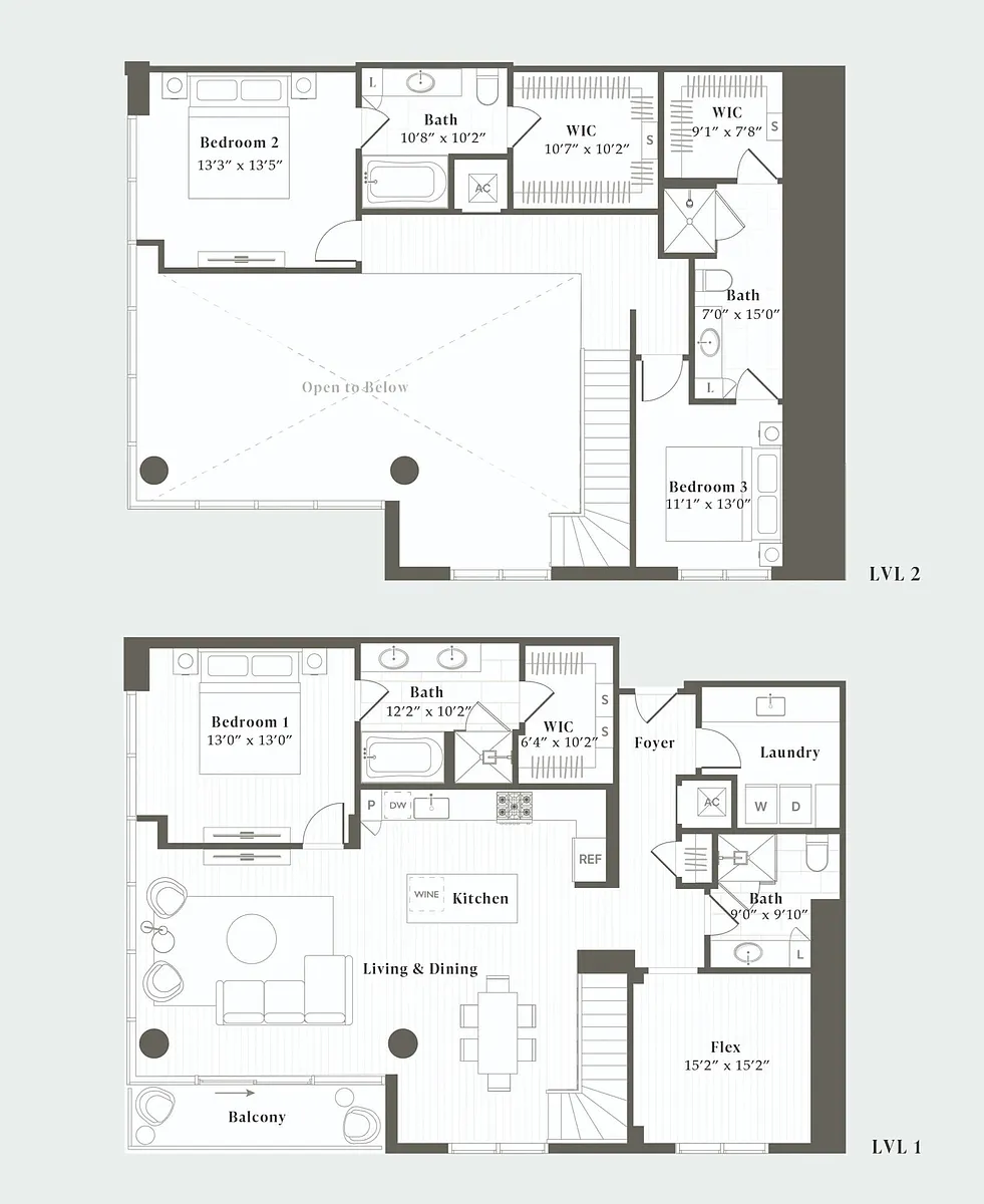 Floor plan C3L