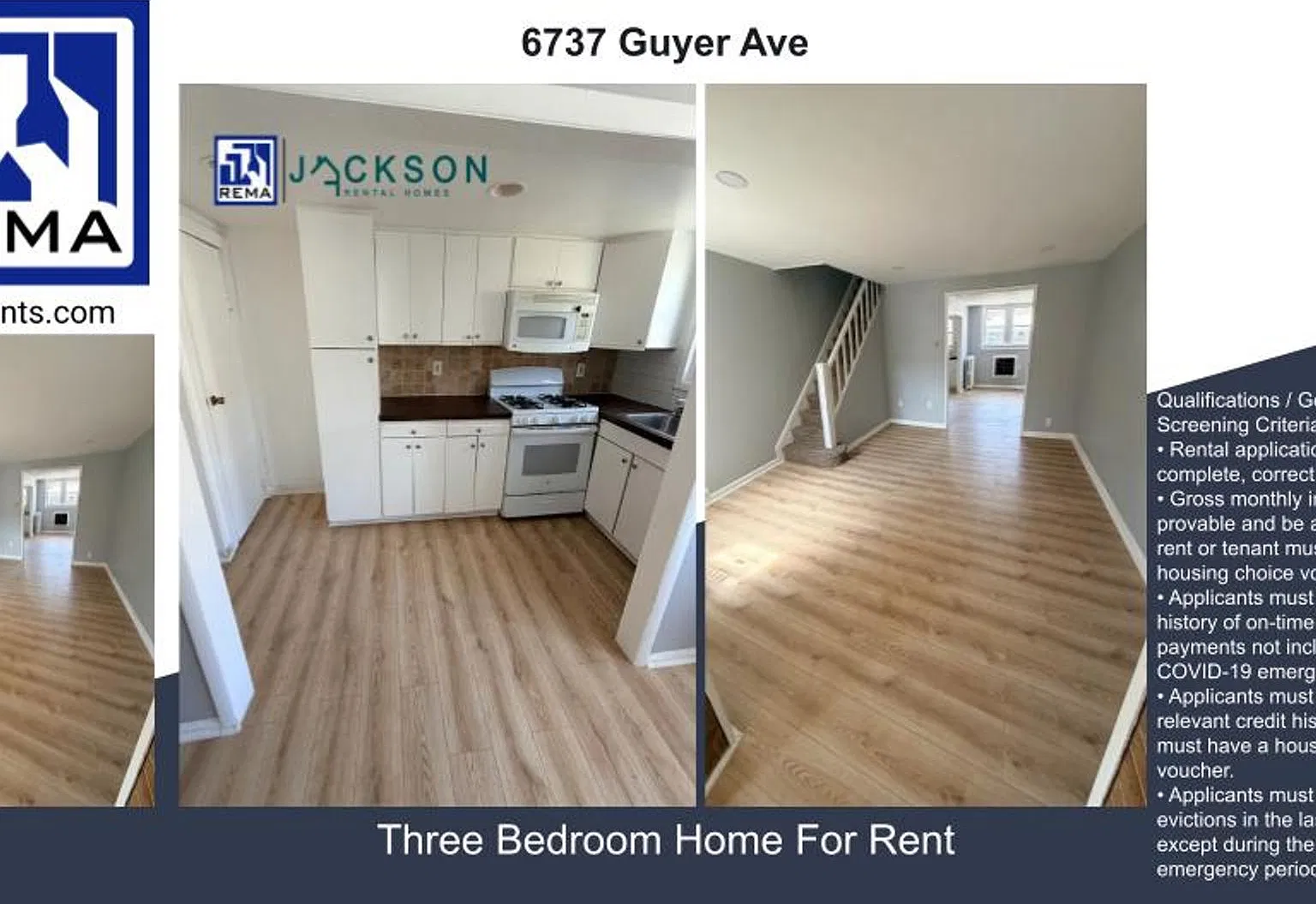6737 Guyer Ave., 3 Bedrooms, 1 Bathroom House for $1,500/ Month — Photo 1