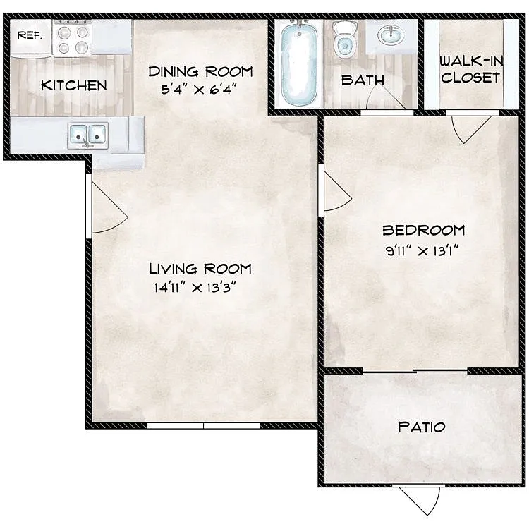 Floor plan A