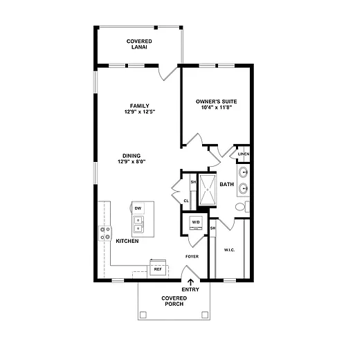 Floor plan Cherry Grove