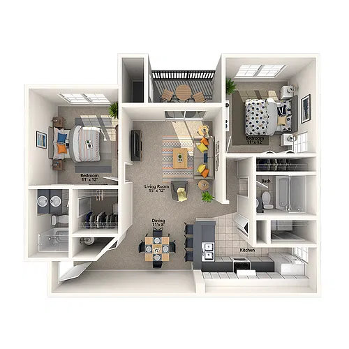 Floor plan The Camelia