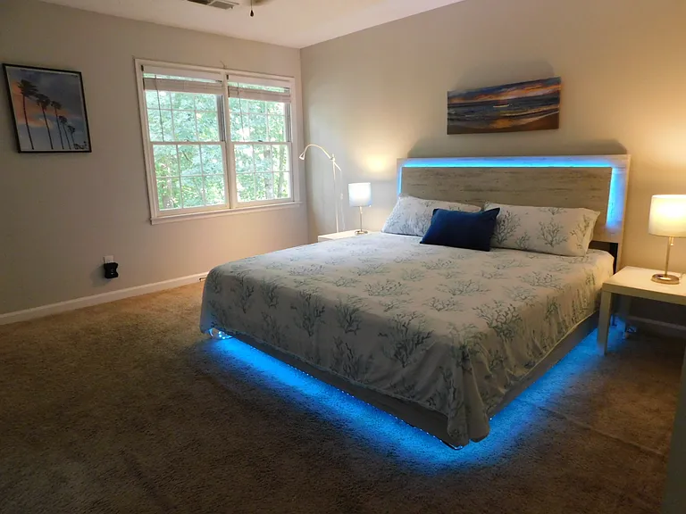 LED lighting in main bedroom - choose your favorite color