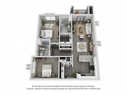 Floor plan Birch