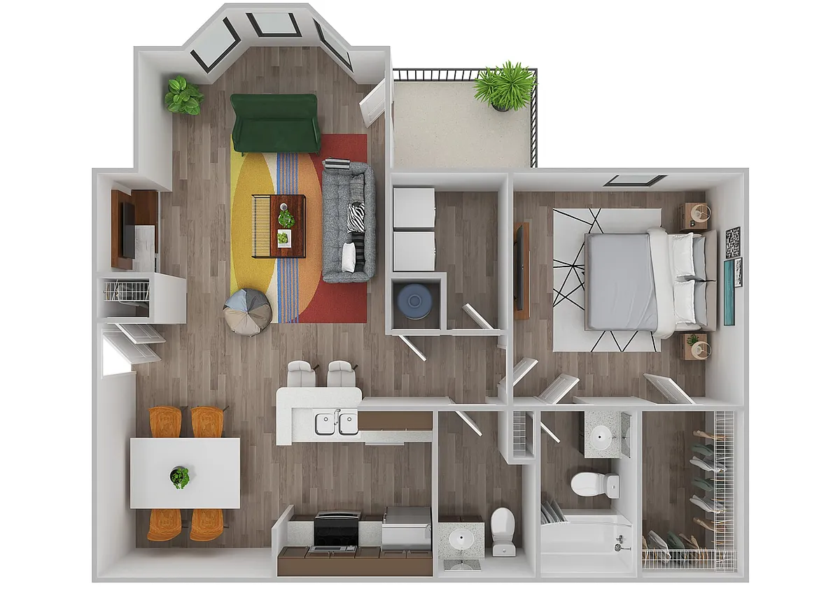 Floor plan Callaway