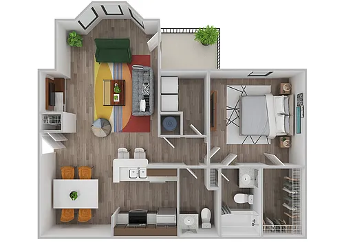Floor plan Callaway