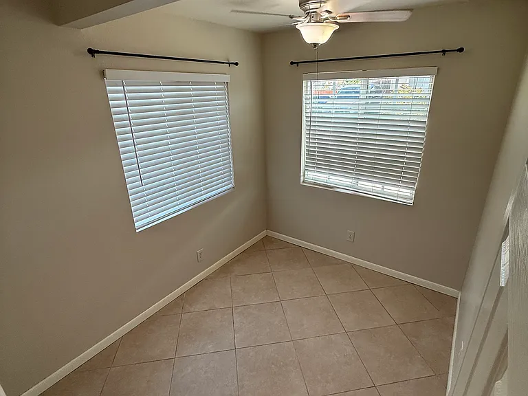 Bedroom #3.. small but good for a youth or well lit for a private office