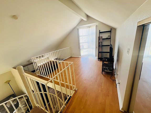 Open loft with closet. Perfect for home office, gym, additional living room, or creative space.