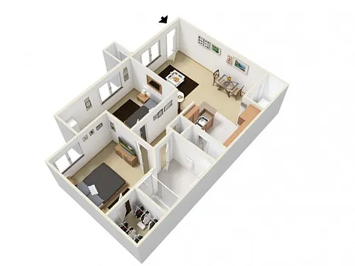 Floor plan B1