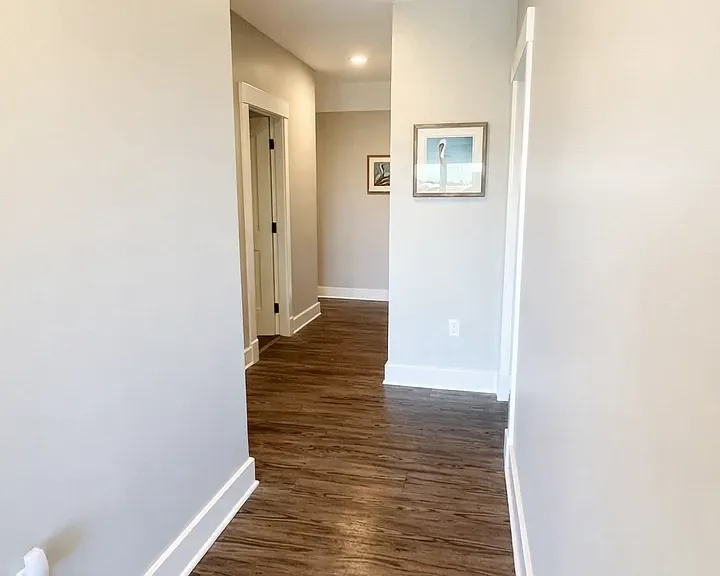 First level hallway