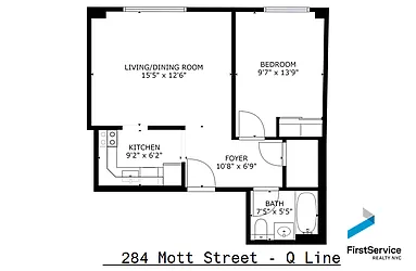 Rented by AZ REALTY NYC LLC