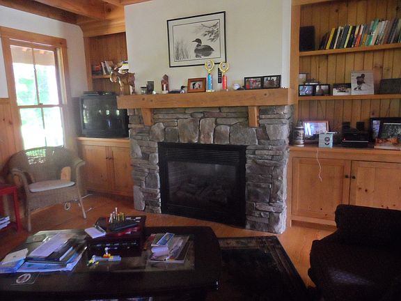 Beautiful fireplace