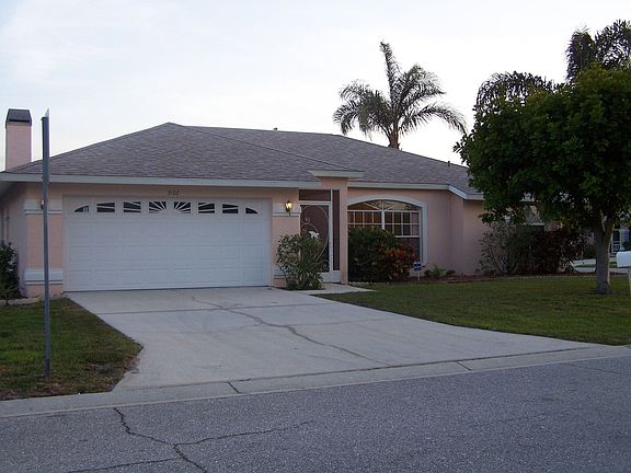 Attached garage and driveway