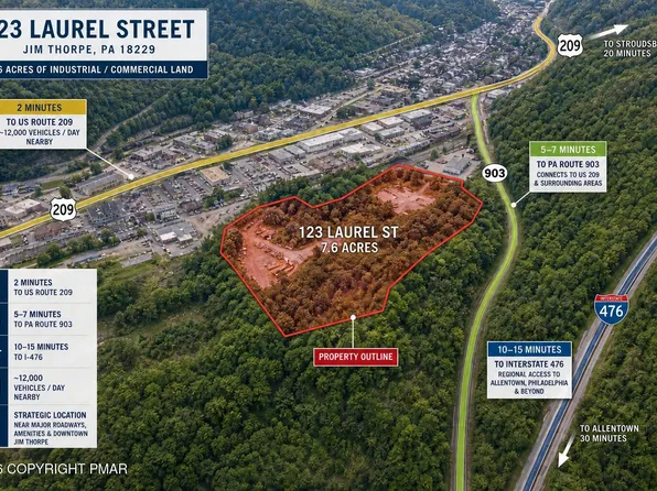 123 Laurel St, Jim Thorpe, PA 18229