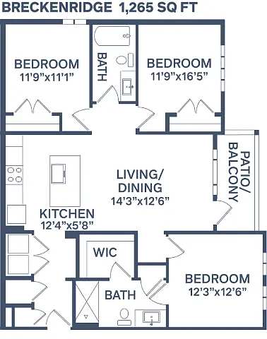 Floor plan Breckenridge