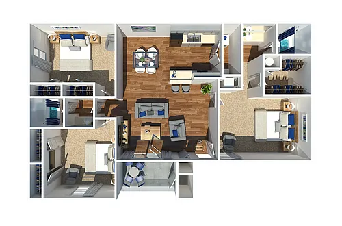 Floor plan The Monarch (Classic)