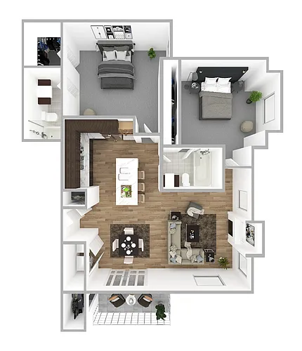 Floor plan B1