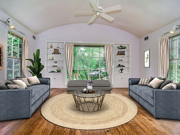 Virtually Staged Family Room