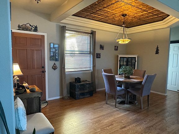 Entry and dining area