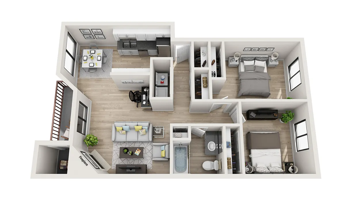 Floor plan 2X1