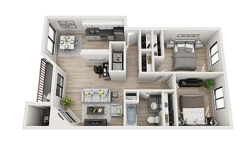 Floor plan 2X1