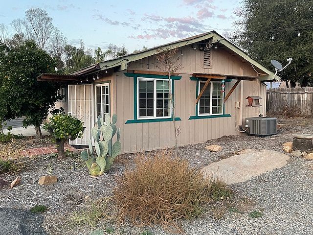 South side of home