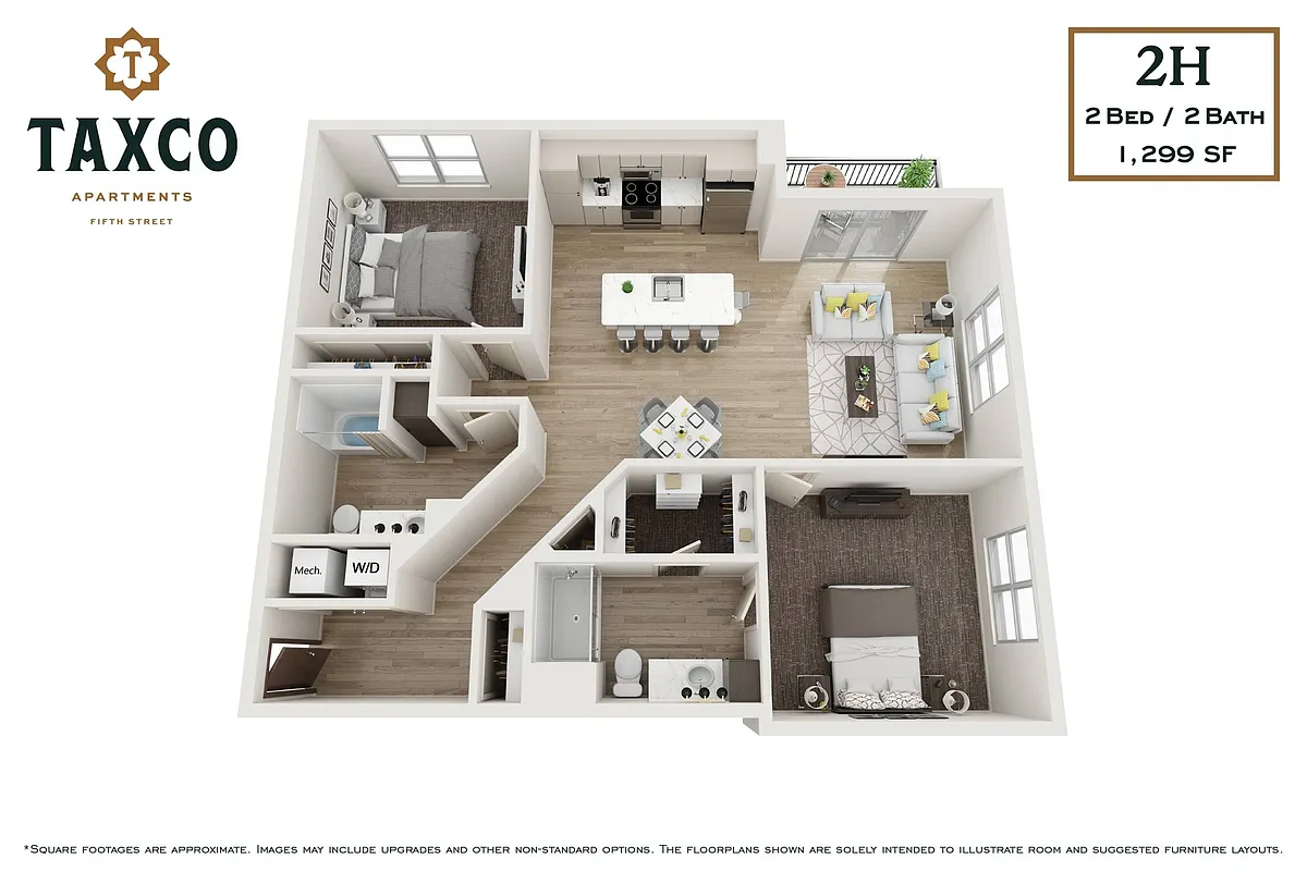 Floor plan 2H