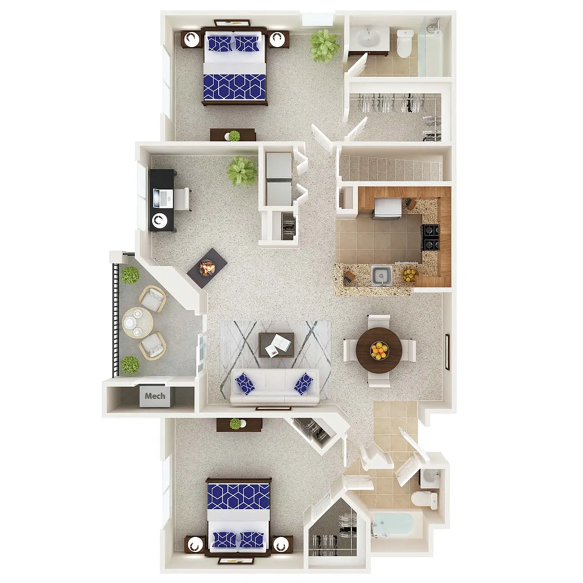 Floor plan The Georgetown
