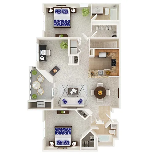 Floor plan The Georgetown