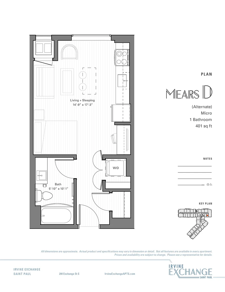 Floor plan Mears D - alt