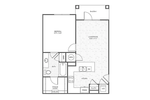 Floor plan A1