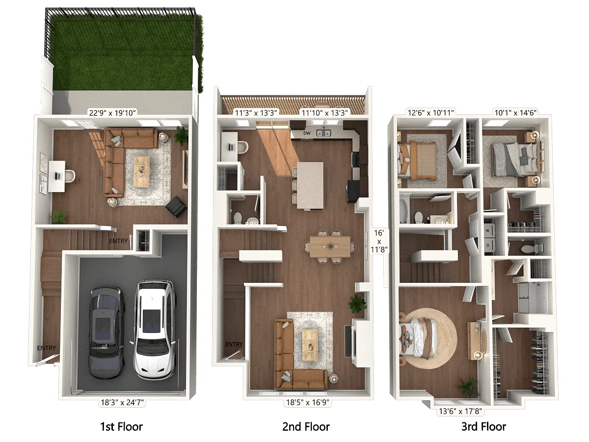 Floor plan C2T-Classic