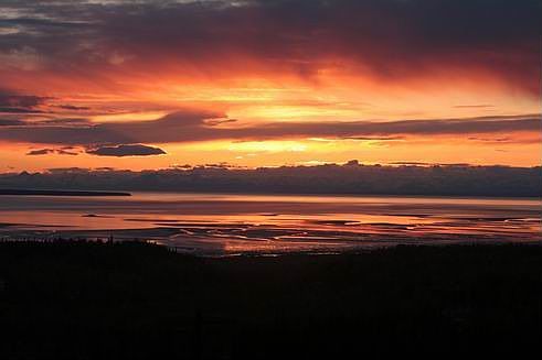 Sunset from the Deck