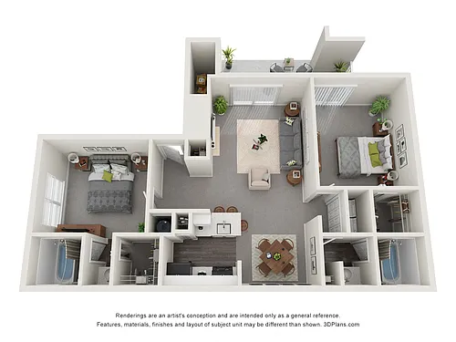 Floor plan Townsend