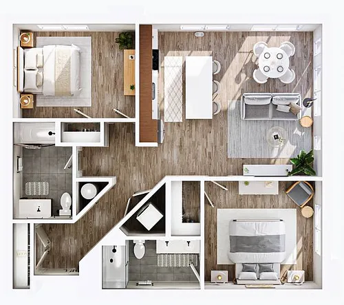 Floor plan B1