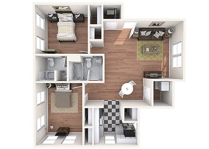 Floor plan B4