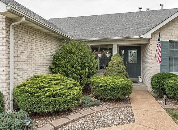 Another view of the landscaping.