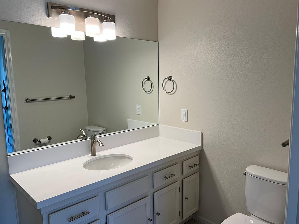 Bath with Newer Counters and Shower