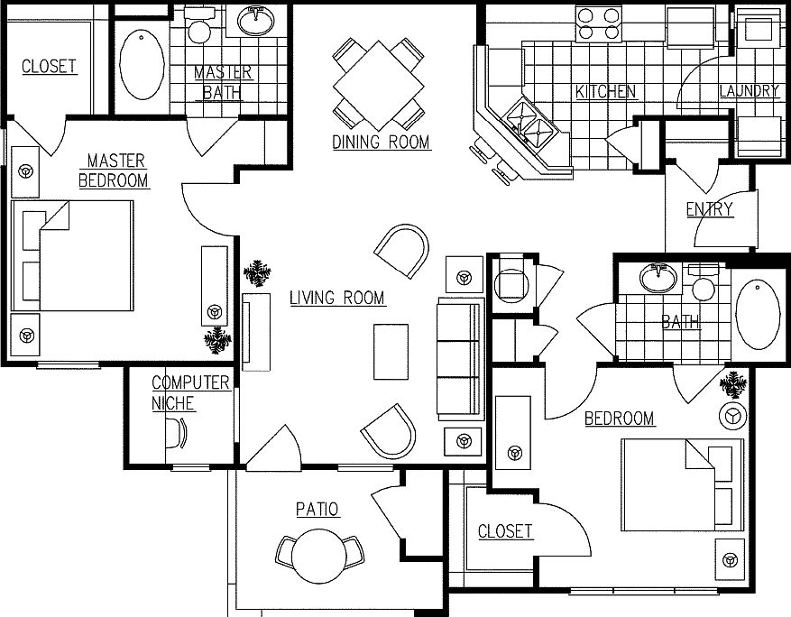 2nd image of 9100 Baldridge Rd APT 2214