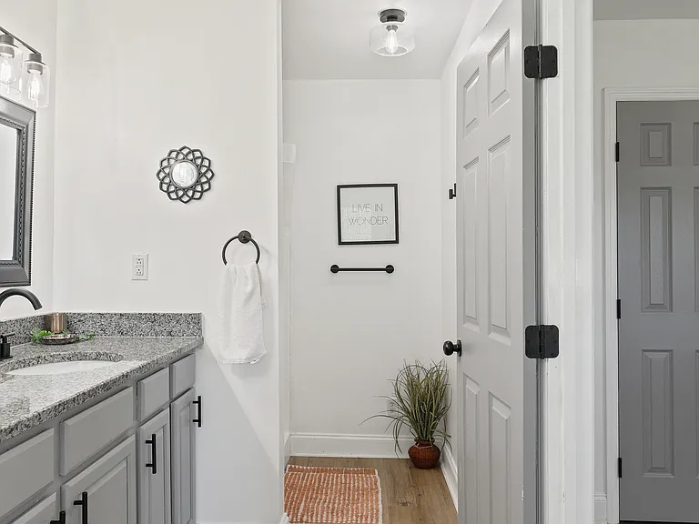 Granite countertops provide glamour and style